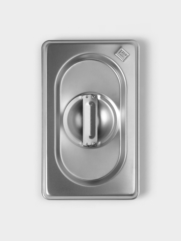 Крышка к гастроемкости 1/9 176x108 мм, толщина 0,8 мм