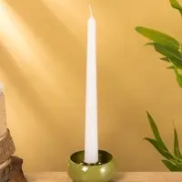 Подсвечник на 1 свечу на магнитах "Авокадо" 7,5х7,5х3,5 см