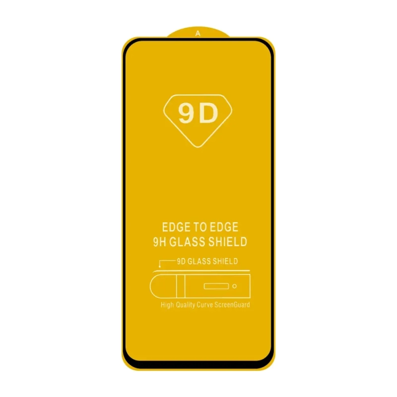 Защитное стекло Samsung M52 с рамкой 9H Full Glue без упаковки