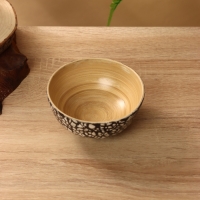 Миска 12х12х6 см, бамбук