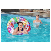 Круг для плавания &laquo;Лето&raquo;, d=91 см, от 10 лет, цвет МИКС, 36084 Bestway