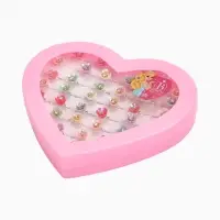 Кольцо детское &laquo;Орхидея&raquo;, цвет МИКС в серебре