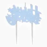 Свеча для торта &laquo;Happy Birthday&raquo; 8,5 х 5 см