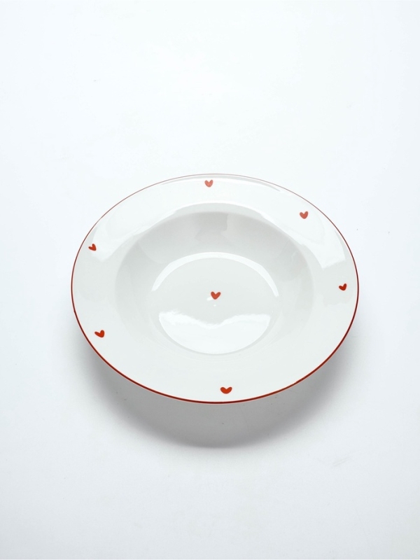 Тарелка керамическая глубокая Dolce Ceramo. &laquo;Любовь в деталях&raquo;, 22,4 см