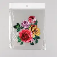 Термонаклейка &laquo;Цветы&raquo;, 17&times;16 см