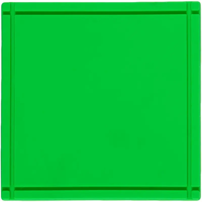 Лейбл из ПВХ Dzeta, L, зеленый неон