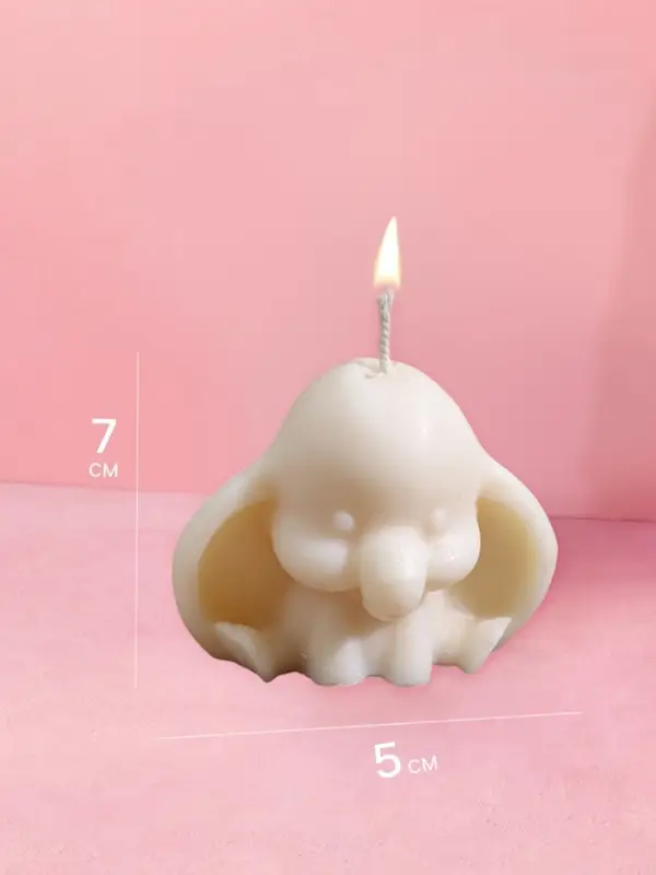 Свеча "Дамбо" 6х5х7 см, соевый воск
