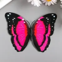 Магнит "Бабочка двухслойная" 11&times;9 см, МИКС