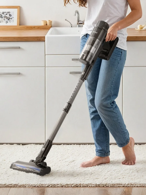 Вертикальный пылесос беспроводной КТ-5289 - 400 Вт