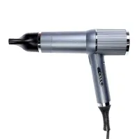 Фен Energy EN-885, 1600 Вт, 2 скорости, 3 температурных режима, ионизация, серый