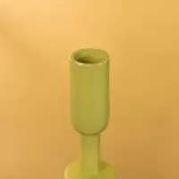 Подсвечник на 1 свечу "Авокадо" 10х10х35 см