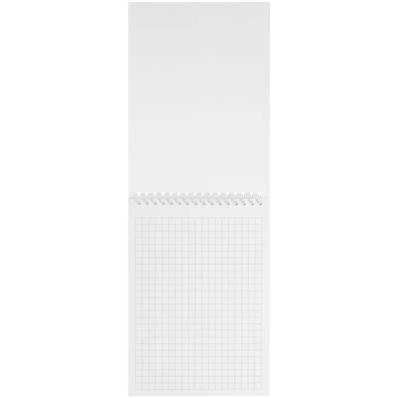 Блокнот Issa в клетку, белый