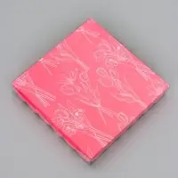 Коробка для печенья, &laquo;Тюльпаны&raquo;, 18&times;18&times;3 см