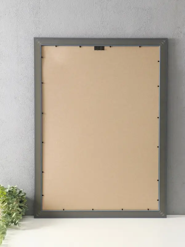 Фоторамка для фото 50х70 см "Luxe Elegance" пластик, чёрный, (пластик экран)