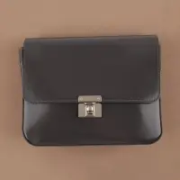 Застёжка для сумки, 3.3&times;3.3 см, цвет серебряный