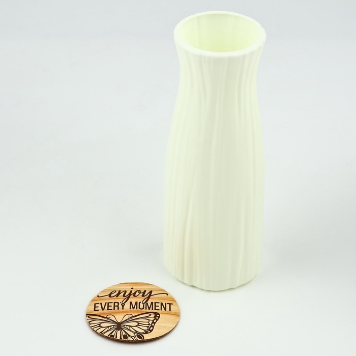 Ваза для цветов с подставкой &laquo;Enjoy&raquo; пластиковая, 22 х 7,5 см