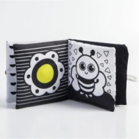 Книжка - шуршалка развивающая по методике Г. Домана &laquo;Малыши&raquo;, 12х12 см.