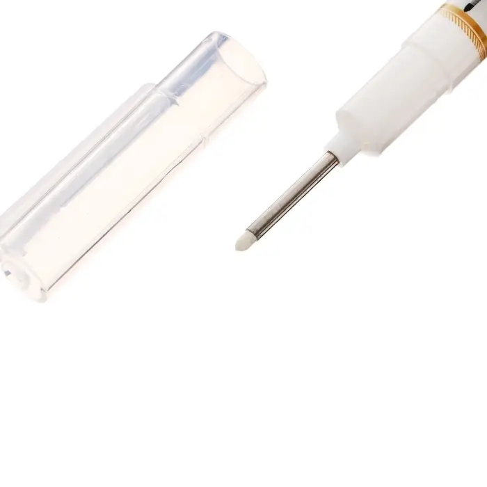 Маркер перманентный 0.7 мм, с удлиненным наконечником, белый