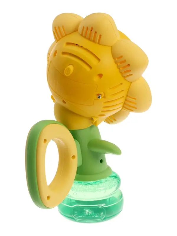 Генератор мыльных пузырей "Цветочек", световые эффекты, работает от батареек