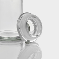 Банка стеклянная для хранения сыпучих продуктов Доляна &laquo;Стелла&raquo;, 150 мл, 6&times;11,5 см