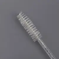 Щёточки для бровей и ресниц, набор - 10 шт., 9.5 см, прозрачная