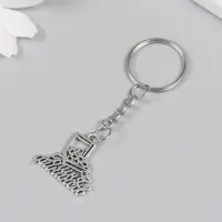 Брелок металл "Богиня финансов - чемодан с деньгами" 2,2х2,5 см