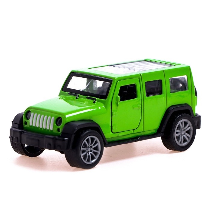 Машина металлическая &laquo;Джип&raquo;, 1:48, инерция, открываются двери, МИКС