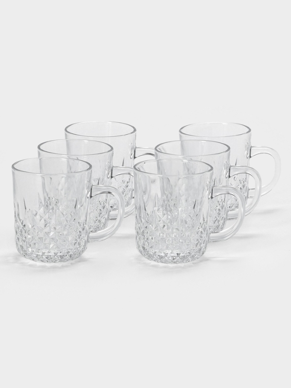 Набор стеклянных кружек Lord-Long, 170 мл, 6 шт.