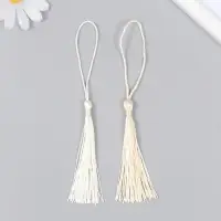 Кисточка, цвет экру 13,5 см МИКС