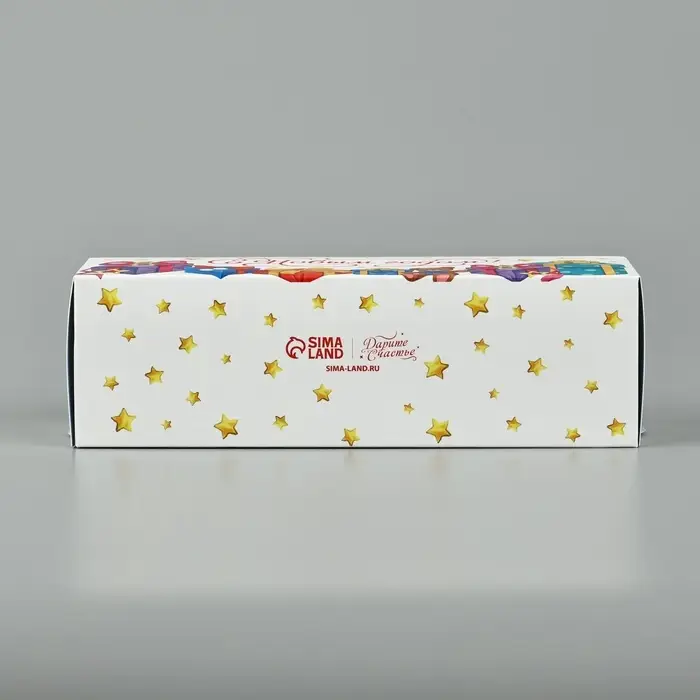 Коробочка для макарун &laquo;Веселая компания&raquo;, 18 х 5.5 х 5.5 см