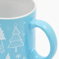 Кружка чайная новогодняя &laquo;Новогодний лес&raquo;, 530 мл