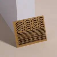 Наклейки для ногтей &laquo;Бусинка&raquo;, чёрные