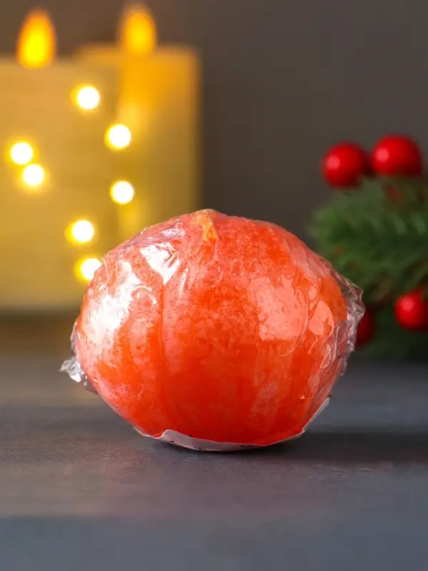 Свеча "Мандарин" 40*60 мм, арома