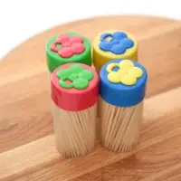 Зубочистки &laquo;Цветок&raquo;, 150 шт., МИКС