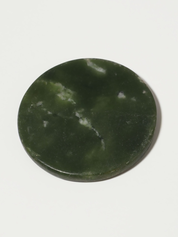 Камень д/клея d5см зеленый пакет QF