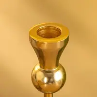 Подсвечник "Ферзь" 5х5х25 см, алюминий