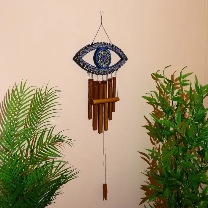 Музыка ветра "Око" бамбук 40х5х110 см