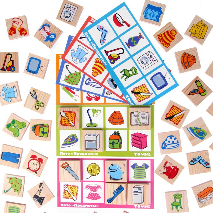Лото &laquo;Предметы&raquo;