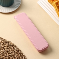 Футляр для столовых приборов Доляна, 21&times;5,5&times;2,2 см, цвет МИКС