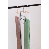 Вешалка для ремней и шарфов LaDо́m Laconique, 11,5&times;23&times;1,1 см, многоуровневая, цвет розовый