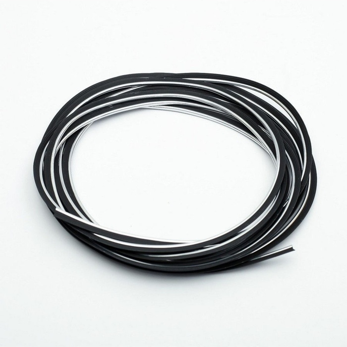 Молдинг TORSO гибкий внутрисалонный, хром, 5 м