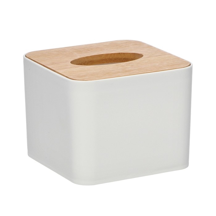 Салфетница Доляна &laquo;Мягкость&raquo;, 11&times;8,5 см, бамбук