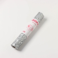 Дорожка на стол Доляна &laquo;Паутинка&raquo;, 30&times;150 см, цвет серебряный