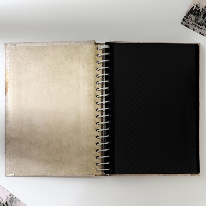 Фотоальбом &laquo;Вместе навсегда&raquo;, 20 магнитных листов, цвет страниц чёрный