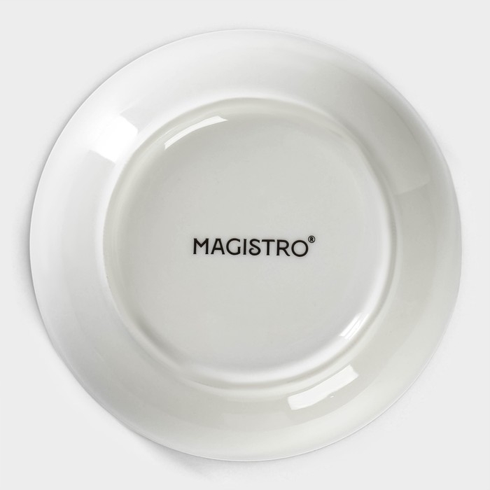 Салатник фарфоровый Magistro &laquo;Морской бриз&raquo;, 250 мл, d=11,5 см