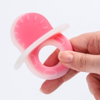 Прорезыватель силиконовый &laquo;Пустышка&raquo;, цвет МИКС, Крошка Я