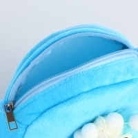 Сумка детская на молнии &laquo;Выбражулька&raquo;, цвет голубой