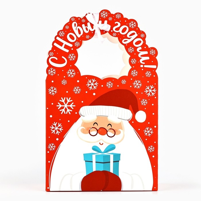 Коробка новогодняя складная &laquo;Подарок от Деда Мороза&raquo; 18.4 х 30.4 х 7.3 см, Новый год