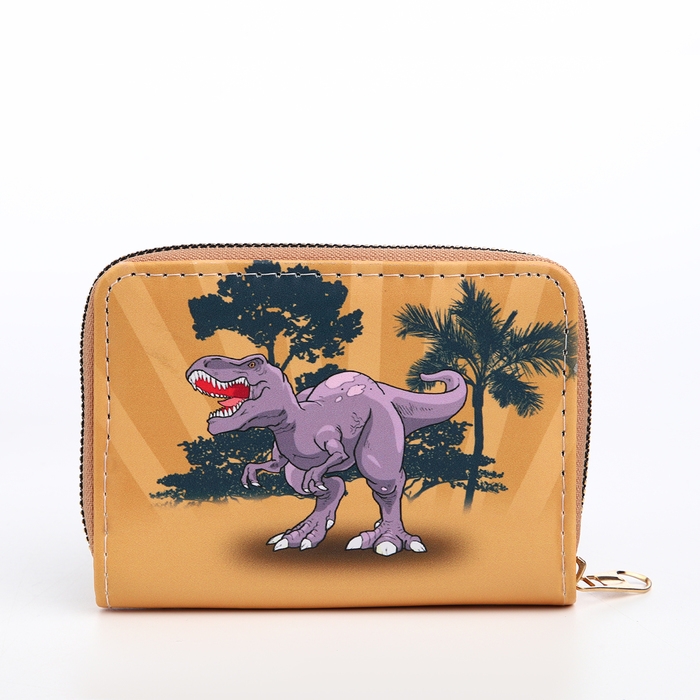 Кошелёк детский на молнии &laquo;Выбражулька&raquo;, цвет оранжевый