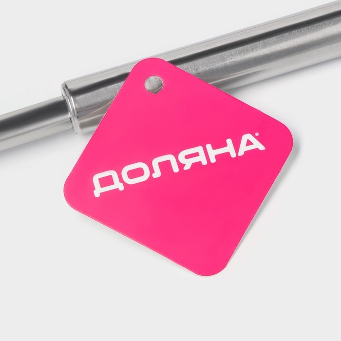 Лопатка из нержавеющей стали Доляна &laquo;Металлик&raquo;, длина 35 см, цвет серебряный